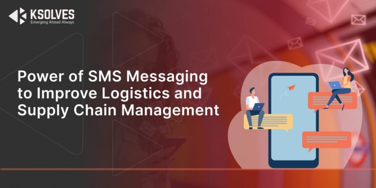 SMS messaging in logistics and supply chain optimization